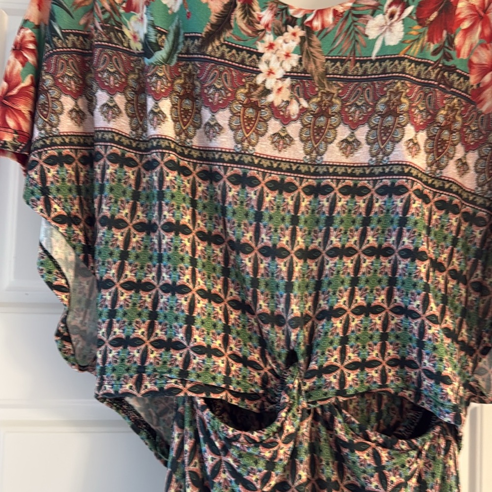 FARM Rio Multicolor Floral Maxi Dress - Picture 5 of 14